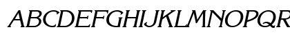 Kane Italic Preview