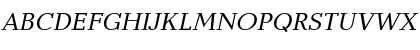 Baltic Italic Font
