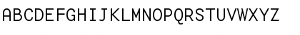 BaseMonoWideThin Regular Font