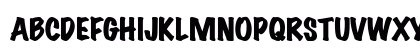 Marker Heavy Regular Uppercase Preview