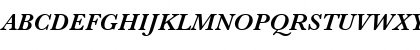 Baskerville SemiBold Italic Font
