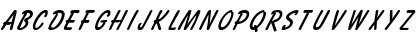 Bassett Italic Font