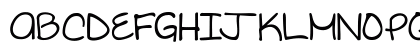 KG Written in the Stars Regular Uppercase Preview