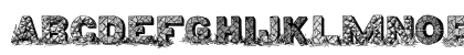 Kibbe Granite Regular Uppercase Preview