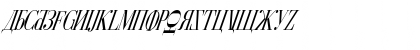 Cyberia Condensed Italic Condensed Italic Font