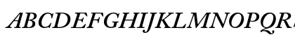 Adobe Caslon Pro Semibold Italic Preview