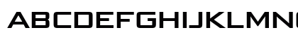BunkenTechSansSCWide-Bold &amp; Uppercase Preview