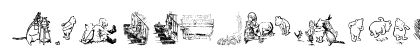 001 Pooh Classic Dings Regular Uppercase Preview