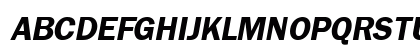 0Fran-BI Regular Uppercase Preview