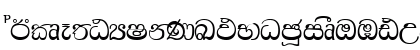 0KDOLU Regular Uppercase Preview