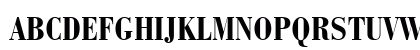 12BauerBodoni**24033-Condensed Bold Uppercase Preview