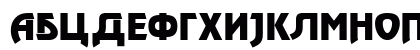 1Rajko Regular Uppercase Preview