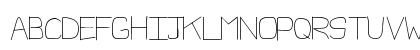 1st Handwritten Regular Uppercase Preview