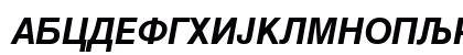 1Swis-BI Regular Uppercase Preview