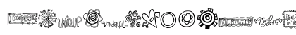 2Peas Funky Doodles Regular Uppercase Preview