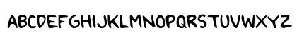 2Toon Regular Uppercase Preview