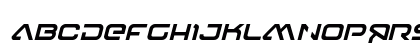 4114 Blaster Italic Italic Uppercase Preview
