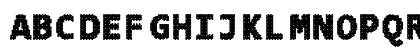 4K&amp;A Regular Uppercase Preview