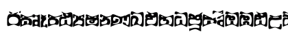 4u-Araliya. Warp Plain. Uppercase Preview