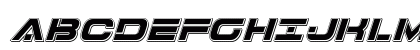 7th Service Punch Italic Italic Preview