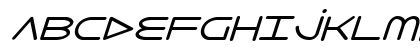 8th Element Italic Italic Uppercase Preview
