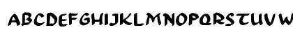 99% OCCUPY FONT Uppercase Preview