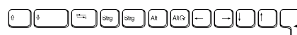 aa QWERTZ-Tasten Regular Preview