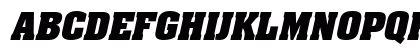 AchenCyr Bold Italic Uppercase Preview