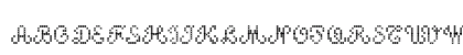 ACSF Expressive light expressive-5pt-light Uppercase Preview