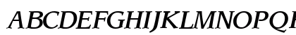 AdvisorMediumSSK Italic Preview