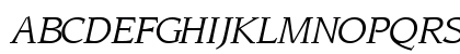 AdvisorSSK Italic Preview