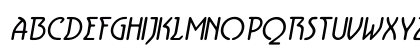 Aerolite Italic Regular Preview