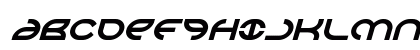 Aetherfox Italic Italic Uppercase Preview