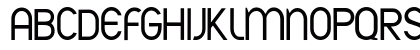 A font LIGHT PERSONAL USE Regular Preview