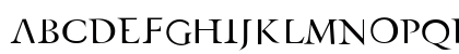 AFRetrospecta Roman Uppercase Preview