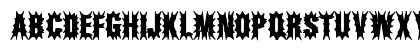 Aftermath BRK Regular Uppercase Preview