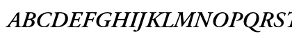 Adobe Garamond Semibold Italic OsF Preview