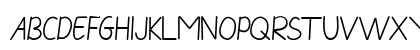 Ageng Sans Regular Uppercase Preview