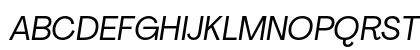 Agrandir Italic Preview