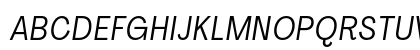 Agrandir Text Italic Uppercase Preview