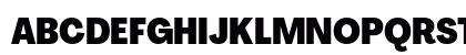 Agrandir Tight Heavy Regular Uppercase Preview