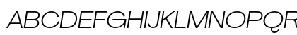 Agrandir Wide Light Italic Preview