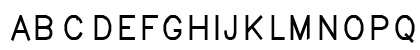 AIGDT Regular Uppercase Preview