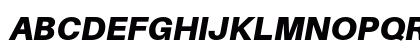 Aileron Black Italic Preview