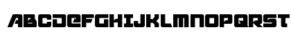Aircruiser Condensed Condensed Uppercase Preview