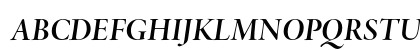 Adobe Jenson Pro Bold Italic Display Preview