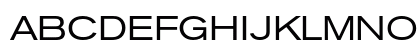 Akzidenz-Grotesk Ex Regular Uppercase Preview
