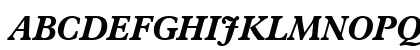 Aldine721 BT Bold Italic Uppercase Preview
