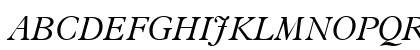 AldineLight Italic Preview