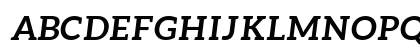 Aleo Bold Italic Preview